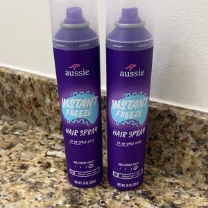 NWT Aussie Instant Freeze Hair Spray Bundle